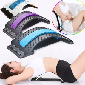 Back Stretcher Supplier - Hot Sell Adjustable Pain Relief Lumbar Acupuncture Magnetic Massage Therapy
