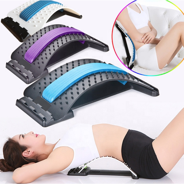 Back Stretcher Supplier - Hot Sell Adjustable Pain Relief Lumbar Acupuncture Magnetic Massage Therapy