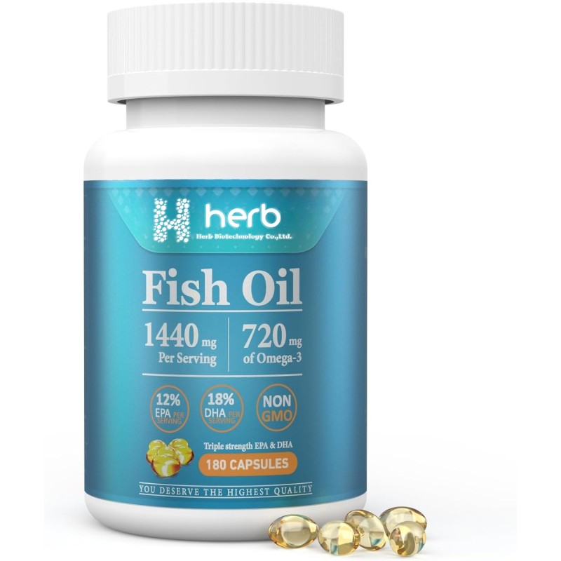 ODM/OEM Fish Oil Omega-3 Manufacturer - Private Label Complex Vitamins Minerals Supplement for Heart Health