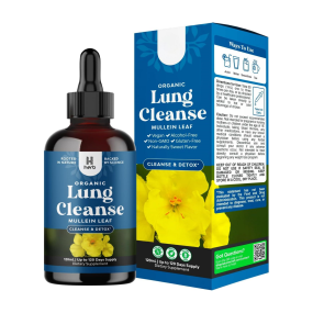 Lung Cleanse Drops Manufacturer - OEM/ODM Herbal Supplement with Marshmallow Root & Plantain Leaf for Respiratory Health