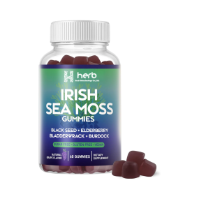 ODM/OEM Irish Sea Moss Gummies Manufacturer - Private Label Advanced Formula with Burdock Root for Immunity Gut & Energy