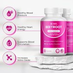 OEM/ODM Beet Root Capsules Manufacturer - Private Label Dark Cherry Flavor Herbal Supplement for Blood Nitric Oxide Flow
