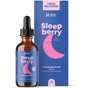 Kids Melatonin Drops Manufacturer - OEM/ODM Liquid Sleep Aid with L-Theanine High Absorption Berry Flavor (With Vitamin D)