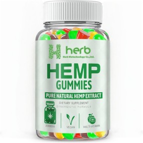 ODM/OEM Hemp Gummies Manufacturer - Private Label Natural Bear-Shaped Supplement for Peace Relaxation & Sleep