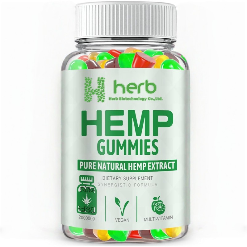 ODM/OEM Hemp Gummies Manufacturer - Private Label Natural Bear-Shaped Supplement for Peace Relaxation & Sleep