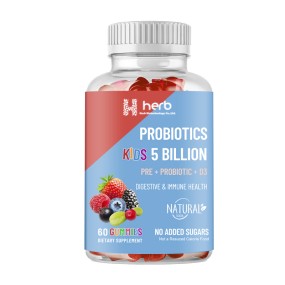 OEM/ODM Kids Multivitamin Gummies Manufacturer - Private Label Probiotic Supplement for Digestion Gut Health & Energy