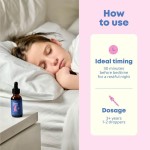 Kids Melatonin Drops Manufacturer - OEM/ODM Liquid Sleep Aid with L-Theanine High Absorption Berry Flavor (With Vitamin D)