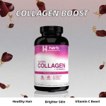 Collagen Tablets Manufacturer - OEM/ODM Super Collagen Supplement with Vitamin C Biotin & Antioxidants (For Skin Hair Nails)