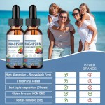 Magnesium Calcium Zinc Drops Manufacturer - OEM/ODM Vegan Liquid Vitamin C D3 K2 Glycinate Mag Supplement (For Immune Bone Sleep & Leg Cramps)