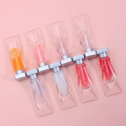 唇彩生产厂家-浅粉色云彩化妆品彩妆批发定制光泽