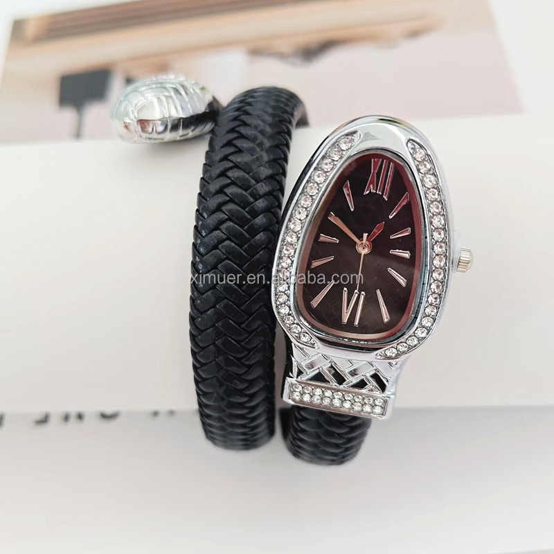 Men's Quartz Watch Factory - Luxury Men's Quartz Business Wooden Watch Leather Strap