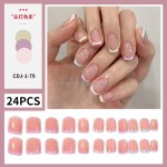 Nail Supplies Supplier - New Arrival OEM Ballerina French Nail Supplies Wholesale Press on Nails