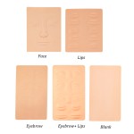 Practice Skin Manufacturer - 3D Silicone for Permanent Makeup Eyebrow Lips Face Tattoo Skin