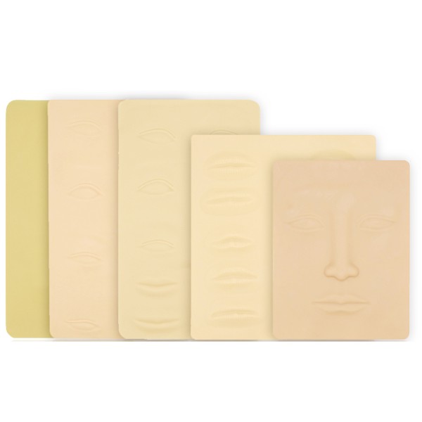 Practice Skin Manufacturer - 3D Silicone for Permanent Makeup Eyebrow Lips Face Tattoo Skin