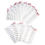 Eyebrow Sticker Supplier - 9 Designs Black Brown Hair-like Water Transfer Waterproof Tattoo