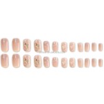 Acrylic Nails Manufacturer - High Quality Reusable Pink Nude Long Custom Press on Nails 24pcs