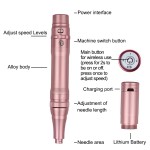 Wireless Tattoo Pen Supplier - Professional Eyebrows Lips Permanent Makeup Tattoo Pen
