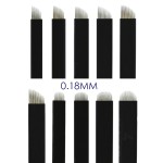 Microblading Blades Factory - Extremely Thin 0.18mm Nano Blades for 3D Embroidery Eyebrow Tattoo