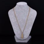 Gold Plated Necklace Factory - Wholesale High Quality 24k Gold Plated Long Necklace