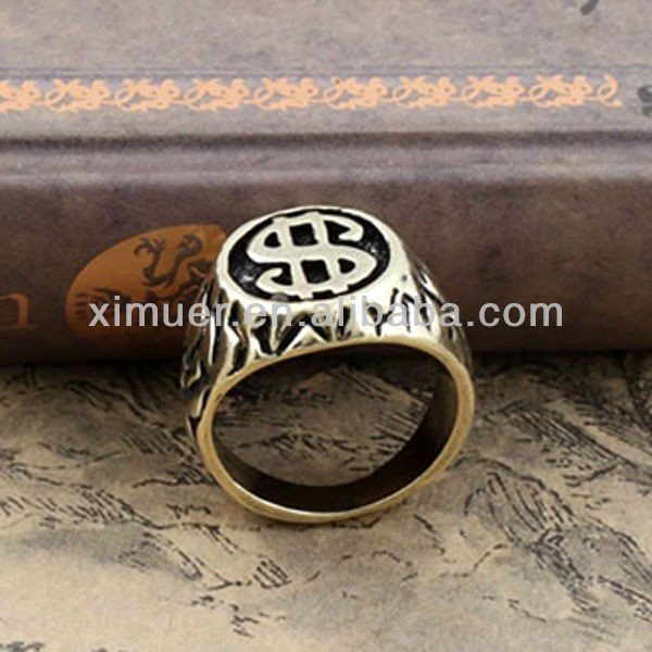 Men's Rings Manufacturer - Fashion Men's Dollar Sign Rings