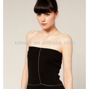 金色身体链供应商-热销女士金链性感身体链