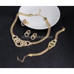 Dubai Jewelry Set Factory - Wholesale Dubai Gold Jewelry Set Fashion Jewelry Set