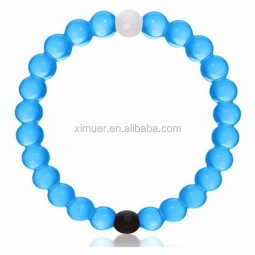 Beaded Bracelet Supplier - Hottest Selling Colorful Beaded Silicon Bracelet