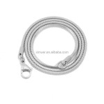 Multi Chain Necklace Supplier - Hottest Selling Multi Chain Silver Stainless Steel Fashion Necklaces