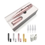 Wireless Tattoo Pen Supplier - Professional Eyebrows Lips Permanent Makeup Tattoo Pen