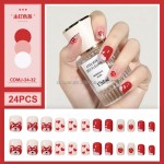 Press on Nails Manufacturer - New OEM Ballerina French Leopard Pearl Artificial Fingernails