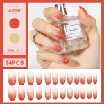 Press on Nails Manufacturer - New OEM Ballerina French Leopard Pearl Artificial Fingernails