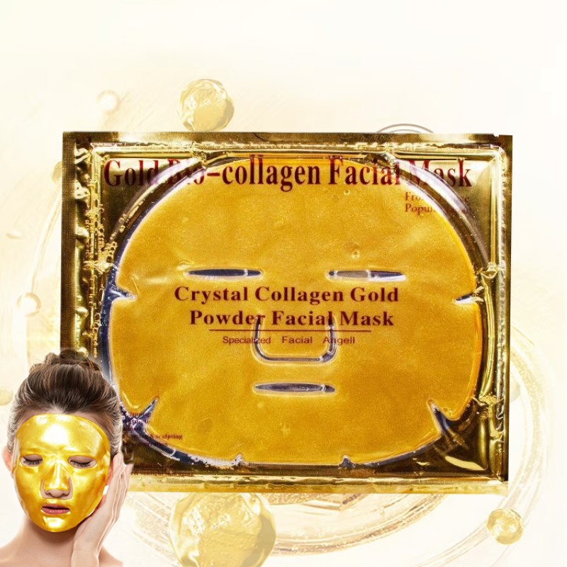 Low Price Mask Manufacturer - Low Price Free Sample Korean Beauty Cosmetic Personal Skin Care 24K Gold Pink Black White Crystal