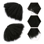 Synthetic Wigs Supplier - Ready to Ship European American Style Top Sales Kanikalen Hair Handle Afro Kinky