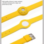 AirTag Dog Collar Manufacturer - New Products Pet Air Tag PU Color Matching Webbing Dog Collar