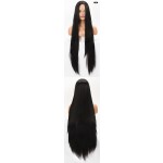 Synthetic Lace Front Wig Factory - Long Silky Straight Copper Red Futura Fiber Hair 13x4inch Heat Resistant