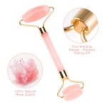 Quartz Jade Roller Factory - 100% Natural Crystal Stone Quartz Roller Facial Massage Tool