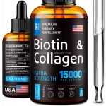 Biotin Hair Growth Oil Supplier - Customized Biotin Collagen Drops Hair Vitamin Supplement Healthy Growth