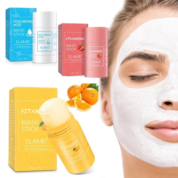 Bamboo Charcoal Mask Stick Supplier - Private Label Face Clay Mask Purifying Solid Mask