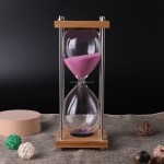 Wood Hourglass Supplier - Sand Timer Wood Hourglass Classic Timer Colorful Sandglass Toy 30min