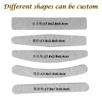 Double-Sided Nail File Manufacturer - Custom Logo Professional Buffer Efficient Manicure Polishing