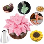 Food Grade Piping Tips Factory - Cake Decoration Bakeware Seamless 304 Stainless Steel for Decorating Cake