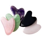 Heart Shape Jade GuaSha Manufacturer - Best Selling Home Use Green Jade Roller Stone Massager