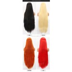 Synthetic Hair Wigs Supplier - Xuchang Middle Part 40 Inch Bone Straight Vietnam Wig Long Straight Lace Front