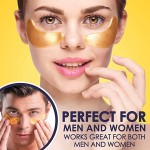 Collagen Eye Mask Manufacturer - Hot Sale 24K Gold Crystal Gel Patches Remove Eye Bags