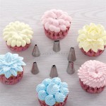 Food Grade Piping Tips Factory - Cake Decoration Bakeware Seamless 304 Stainless Steel for Decorating Cake
