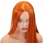 Synthetic Hair Wigs Supplier - Xuchang Middle Part 40 Inch Bone Straight Vietnam Wig Long Straight Lace Front