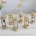 Plastic Hourglass Manufacturer - 30S Sand Timer Set Plastic Wood for Kids Brush Teeth Gift