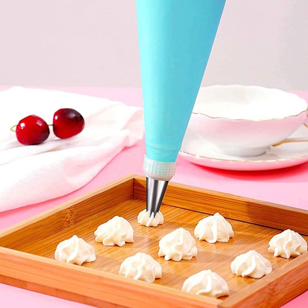 Silicone Pastry Bag Manufacturer - Birthday Cake Tools Silicone Pastry Bag Russian Piping Tips