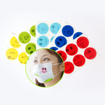 Aroma Patch Factory - Heart Flower Circle Shape 1 Inch Individually Packed Fragrance-enhancing