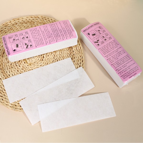 Waxing Paper Strips Factory - Convenient Mild Hot Sale Non-woven Depilatory Strip for Body